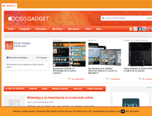 Tablet Screenshot of dosisgadget.com
